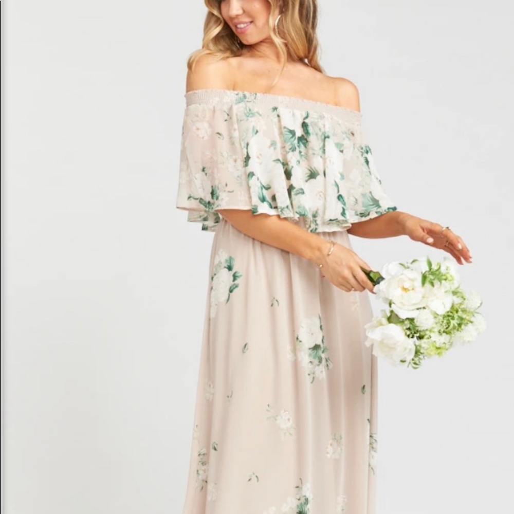 Show Me Your Mumu Hacienda Maxi- Bouquet Toss